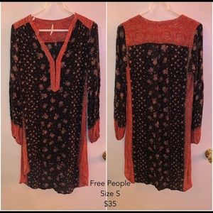 Free People Light Patterned Dress